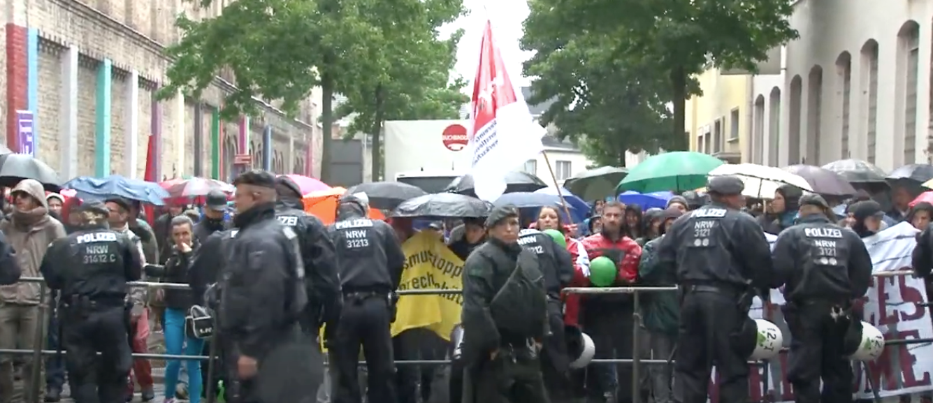 Video-Dokumentation: Demonstrationen in Heckinghausen am 5. September