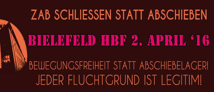 Samstag: Demonstration gegen Abschiebungen, anschließend w2wtal-Abend