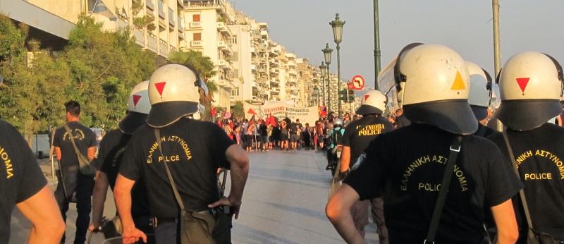 Das No Border Camp in Thessaloniki