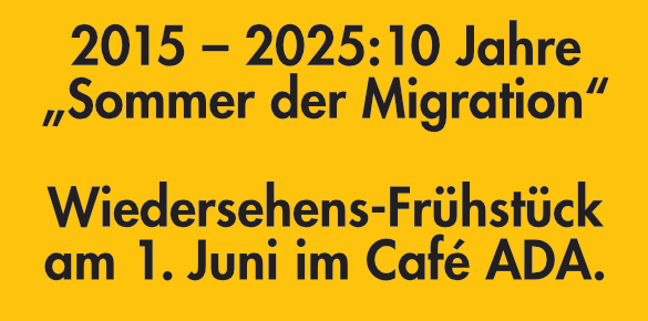 "Sommer der Migration" – 10 Jahre danach